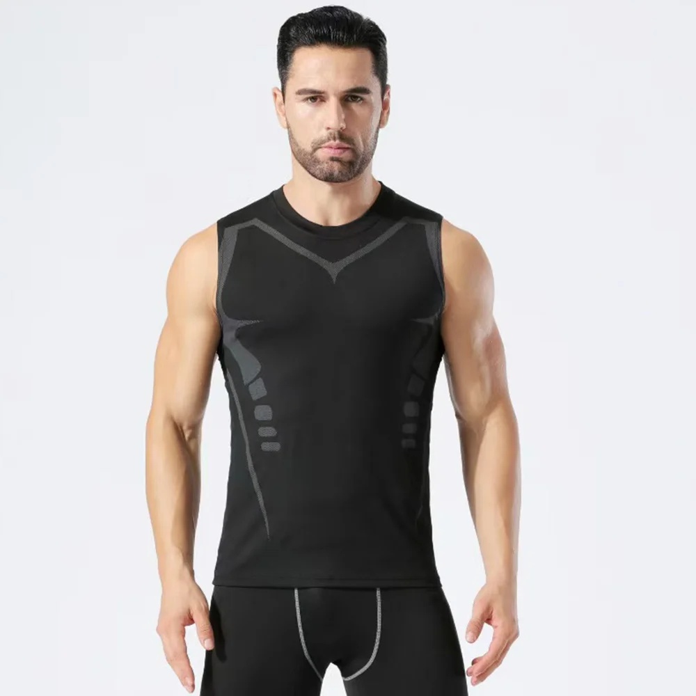 Tank Top Muscle - เสื้อกล้ามรัดรูปสำหรับผู้ชาย 2026 เสื้อยิมไร้แขน แห้งเร็ว ชุดกีฬา ฟิตเนส