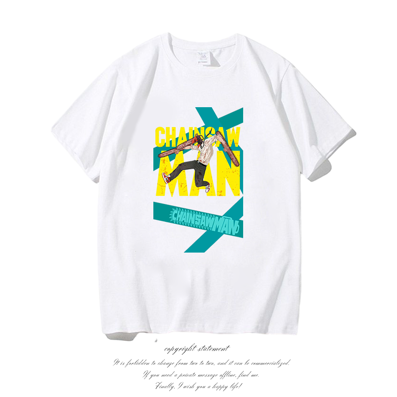 เสื้อยืดลายกราฟิก Chainsaw Man - Tee Graphic Print บทวิจารณ์และราคา