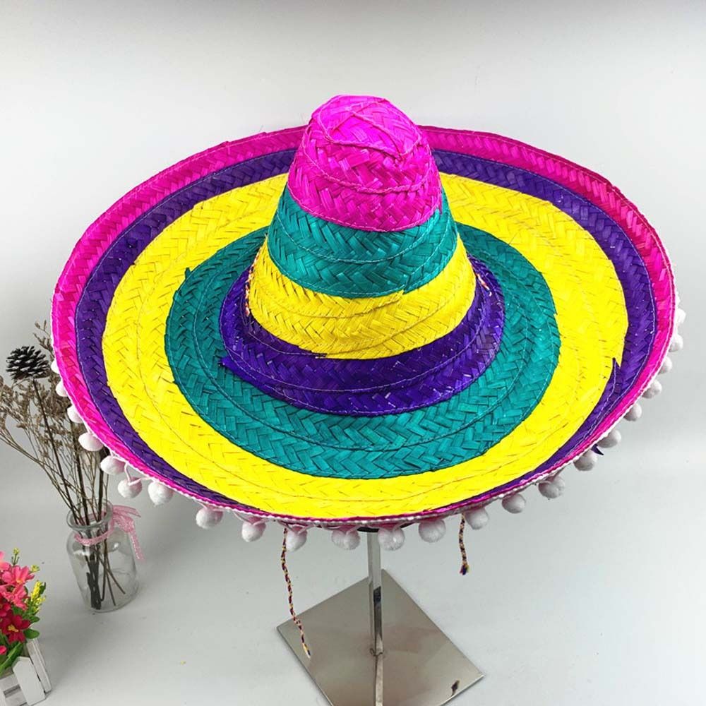 หมวกปานามาปีกกว้างสไตล์เม็กซิก - Bucket Hat Straw บทวิจารณ์และราคา