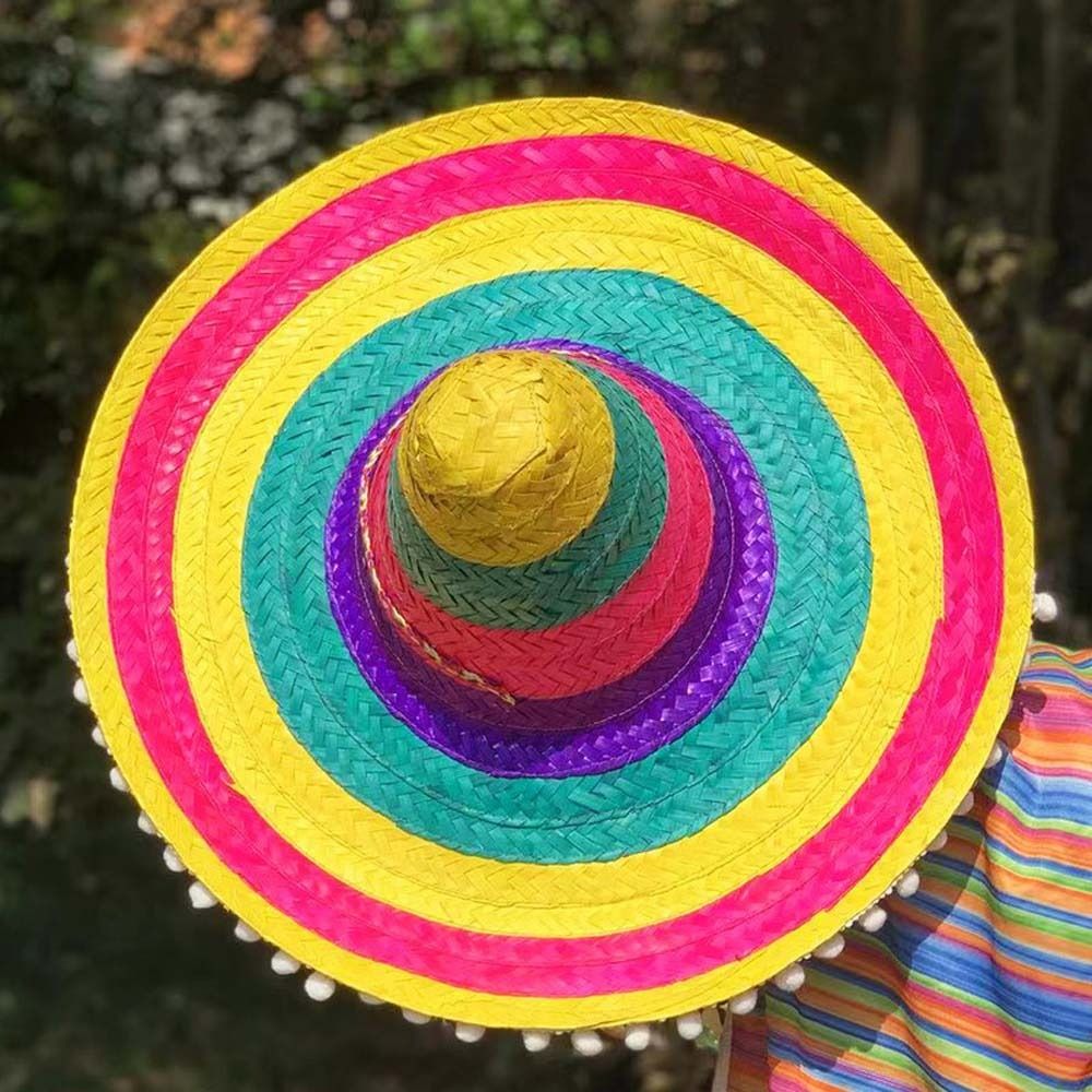 หมวกปานามาปีกกว้างสไตล์เม็กซิก - Bucket Hat Straw บทวิจารณ์และราคา