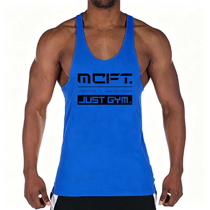 เสื้อกล้ามออกกำลังกายผู้ชายผ้า - Tank Top Muscle บทวิจารณ์และราคา