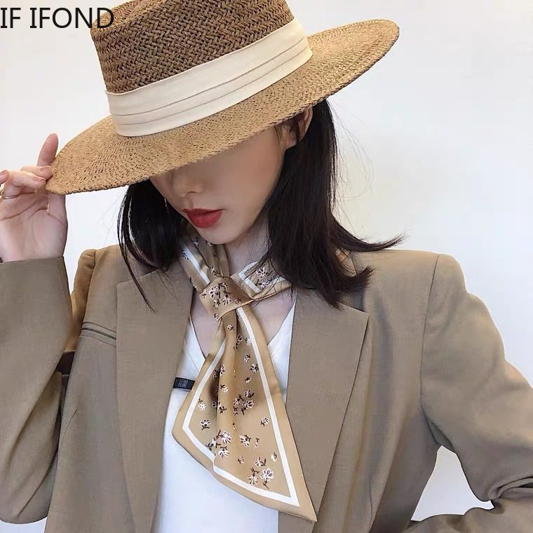 ฤดูใบไม้ผลิฤดูร้อน Breathable  - Bucket Hat Straw บทวิจารณ์และราคา